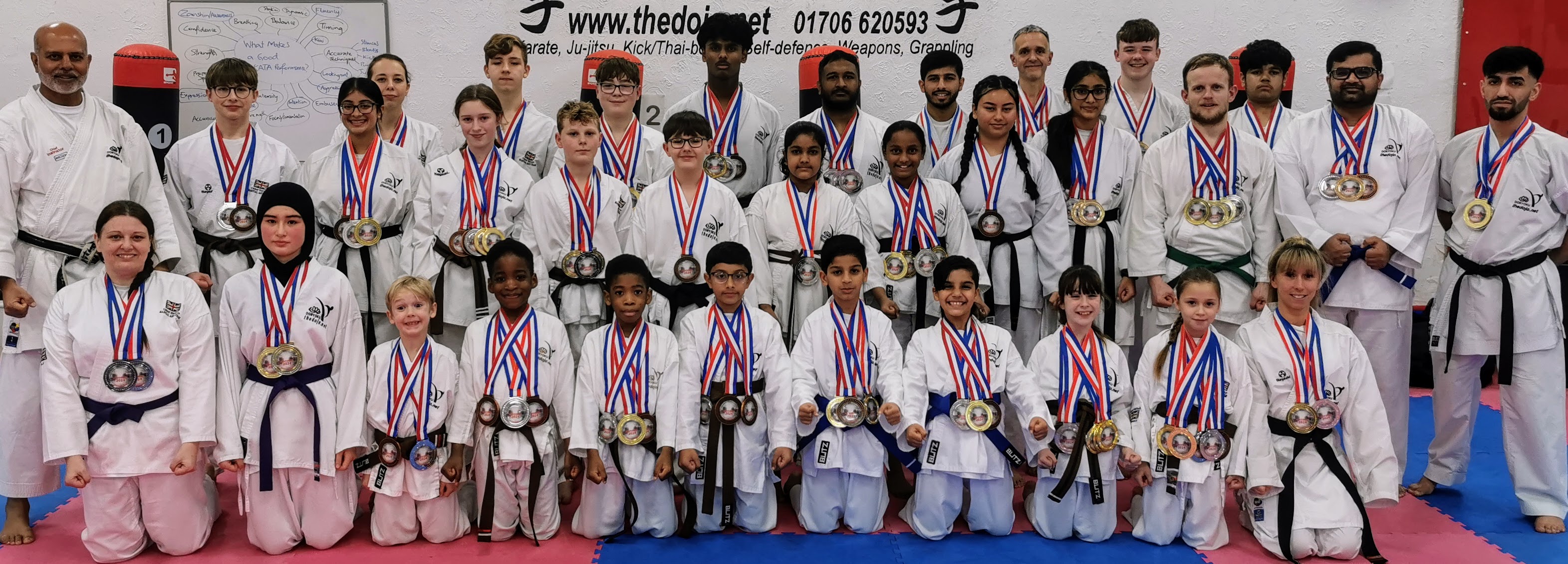 AMAZING 102 MEDAL HAUL for Team DOJO at the MIDLAND OPEN