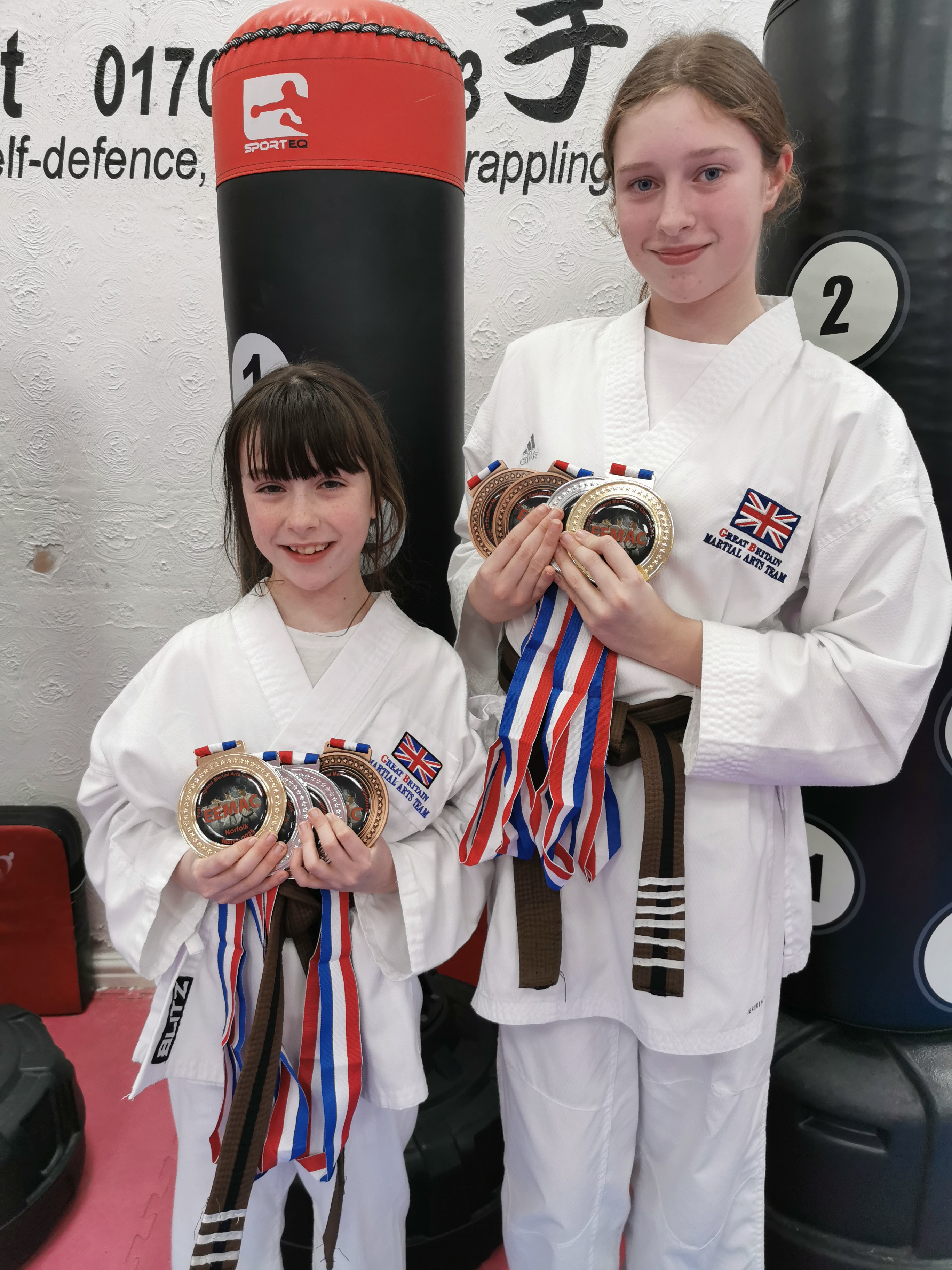 Goodfellow duo success at East of England Champs.