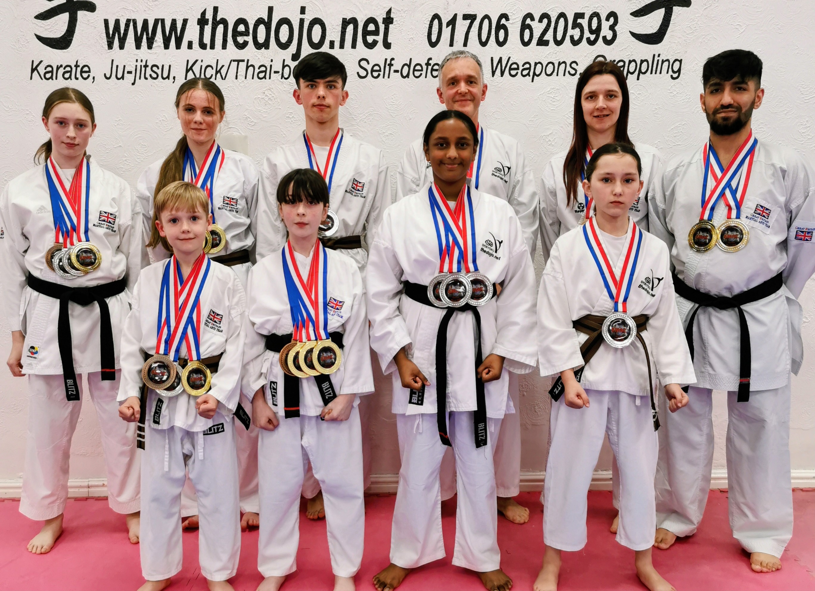 10 DOJO Squad members return 29 Medals from Eastern Champs