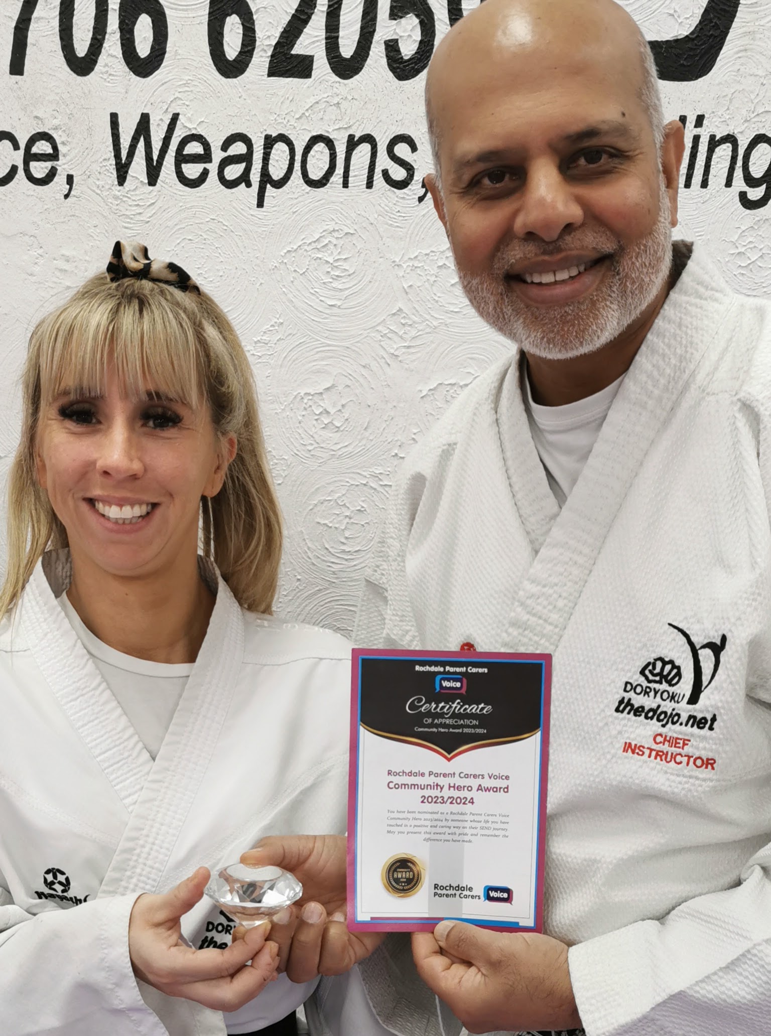 SPECIAL RECOGNITION for JACKI